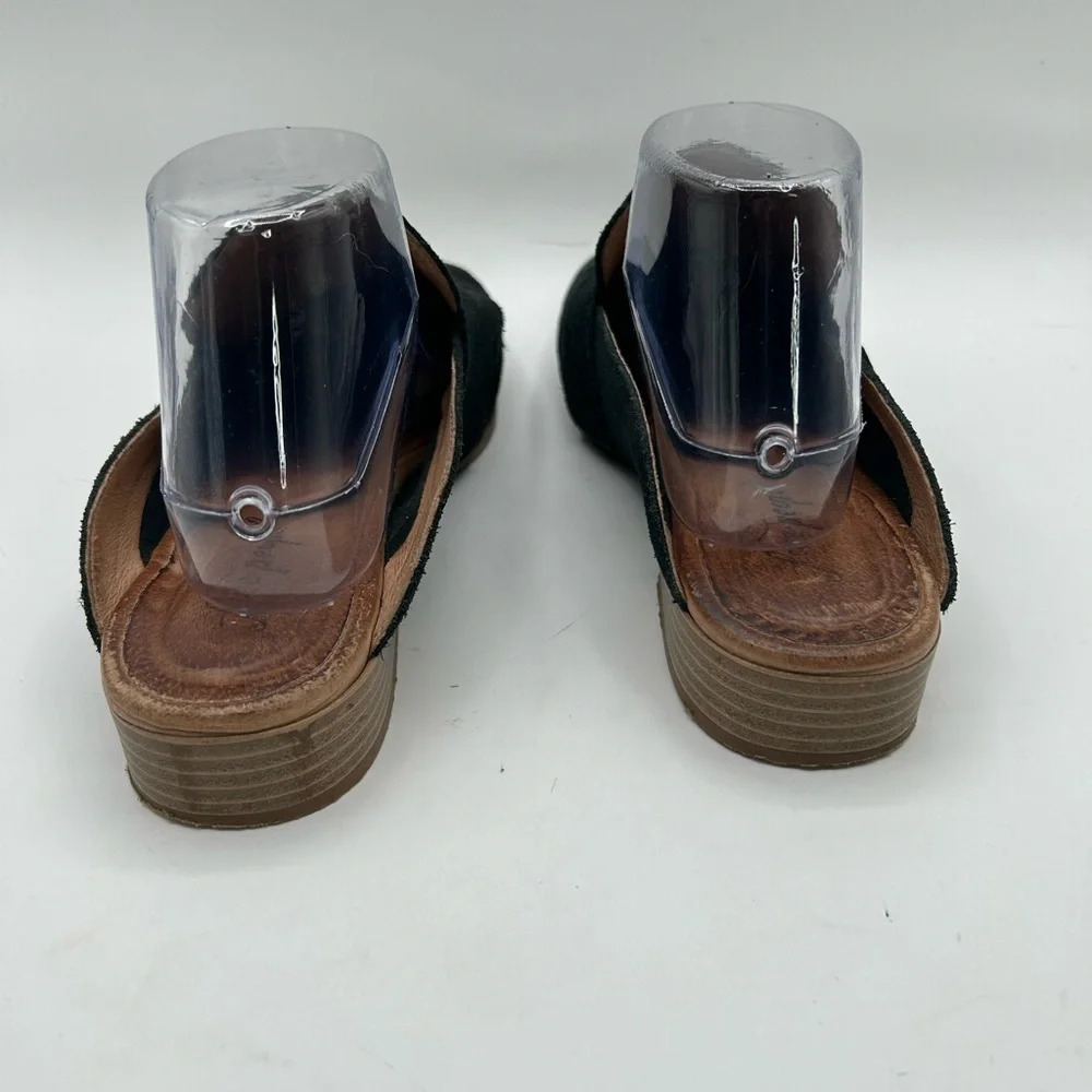 Free People AT EASE LOAFER IN BLACK Slip on Mule Leather Size 41.5 or US 10 1/2 - Picture 9 of 9